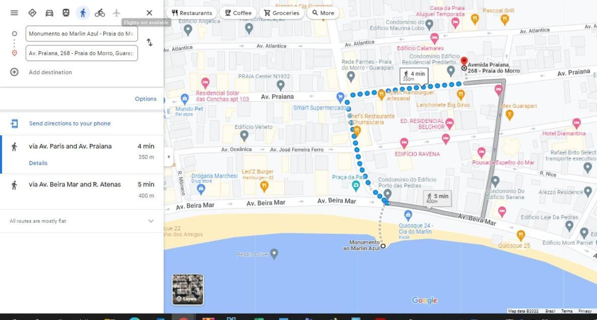Praia Do Morro - Apart 2 Qts Com Suite - Ed Solar De Bruna, 70 Metros Da Praia - Garagem Coberta - Wifi Guarapari Exterior foto